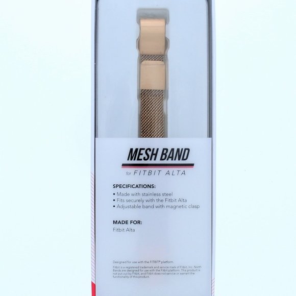 NORTH Mesh Band With Magnetic Clasp For FITBIT ALTA - Picture 2 of 2